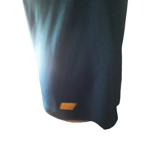 Calvin Klein Cold Shoulder Short Sleeve Turquoise Top Small - Picture 6 of 7